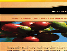 Tablet Screenshot of beanealogy.com